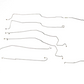Fits 94-95 Ram 1500 2WD AWABS Reg / Long Drum Complete Brake Line Kit-CBK0237SS