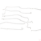 Fits 05-08 Cadillac STS, Complete Brake Line Kit, Steel-CBK0239OM