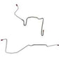 For 82-83 Camaro; 5.0L/8 cyl, Drum; Complete Brake Line Kit; Stainless-CBK0245SS