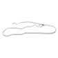Fits 86-89 Camaro 2.5L/4 or 2.8L/6 J65 Rear Disc Complete Brake Line-CBK0249OM