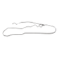 Fits 86-89 Camaro 2.5L/4 or 2.8L/6 J65 Rear Disc Complete Brake Line-CBK0249SS