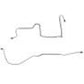 Fits 86-89 Camaro 2.5L/4 or 2.8L/6 J65 Rear Disc Complete Brake Line-CBK0249SS