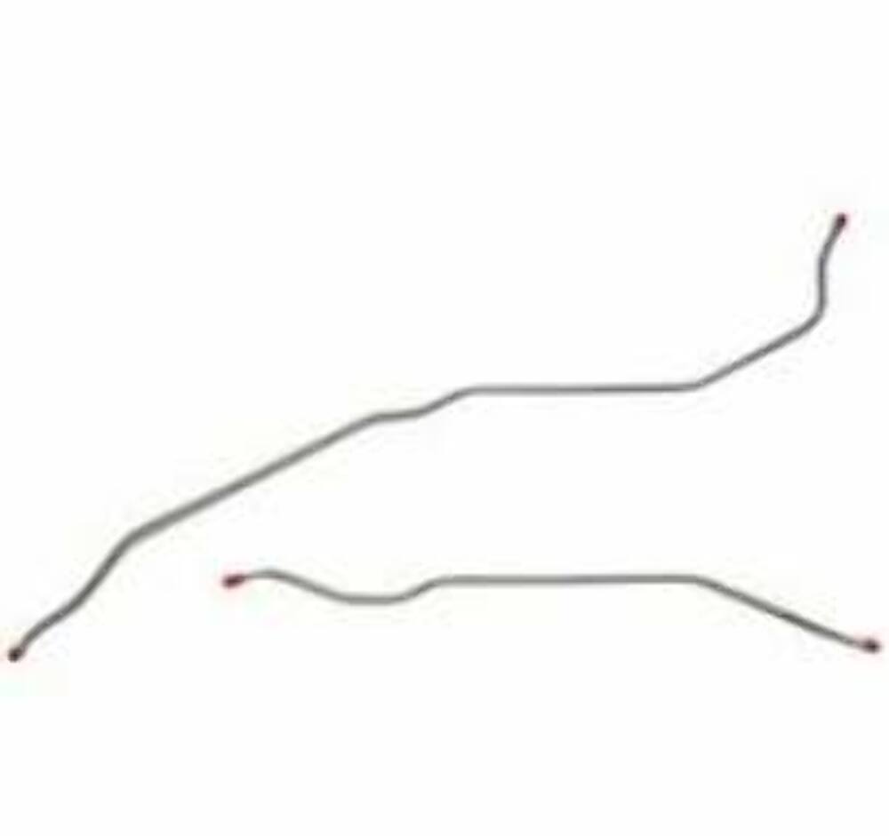 Fits 70 Camaro, Power Disc, Armored Prop Line; Complete Brake Line Kit-CBK0253OM - Complete Brake Line Kit Car Part People