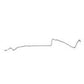 Fits 70 Camaro, Power Disc, Armored Prop Line; Complete Brake Line Kit-CBK0253SS
