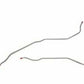 Fits 70 Camaro, Power Disc, Armored Prop Line; Complete Brake Line Kit-CBK0253SS
