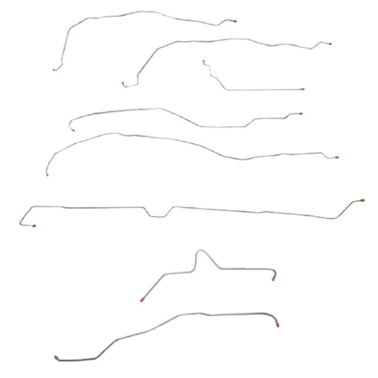 Complete Brake Line Kit For Chevrolet Trailblazer EXT 2002-2006 Steel CBK0256OM