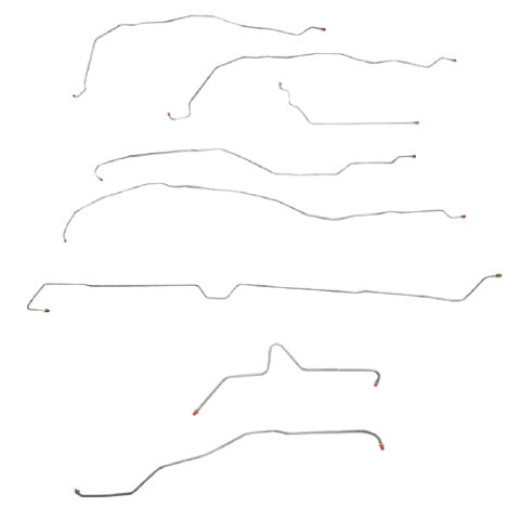 2002-2006 Chevrolet Trailblazer EXT Complete Brake Line Kit Stainless CBK0256SS