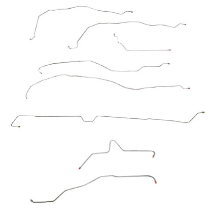 2002-2006 Chevrolet Trailblazer EXT Complete Brake Line Kit Stainless CBK0256SS
