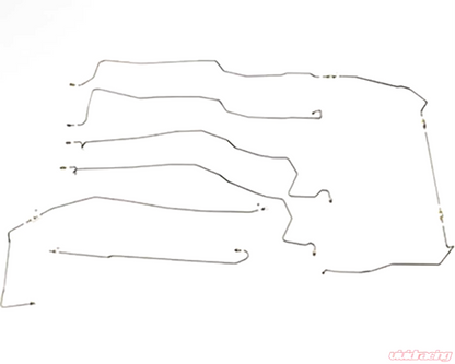 01-07 GM 3500 w/ 137 Wheelbase, Dually, Complete Brake Line Kit CBK0257SS - Complete Brake Line Kit Car Part People