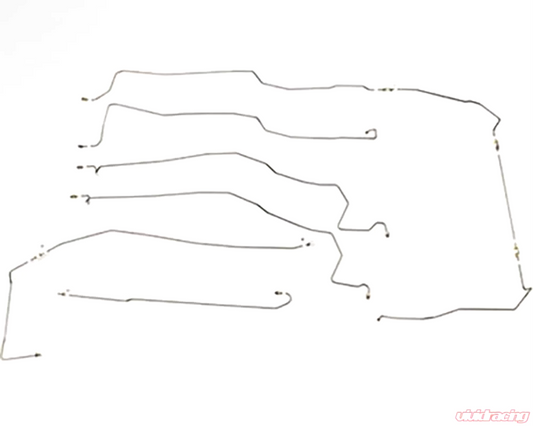 01-07 GM 3500 w/ 137 Wheelbase, Dually, Complete Brake Line Kit CBK0257SS - Complete Brake Line Kit Car Part People