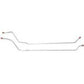 Fits 64-65 Chevy Malibu Convertible w/Power Drum Complete Brake Line CBK0262SS