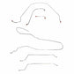 Fits 1965 Chevy Malibu Convertible w/ Power Drum, Complete Brake Line CBK0273SS