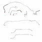 Fits 1967 Chevy Malibu Convertible w/ Power Drum, Complete Brake Line CBK0279SS