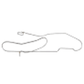 1967 Chevy Malibu w/ Power Drum Brakes, Complete Brake Line Kit CBK0280SS
