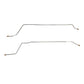 1967 Chevy Malibu w/Power Drum Brakes, Complete Brake Line Kit CBK0283SS - Complete Brake Line Kit Car Part People