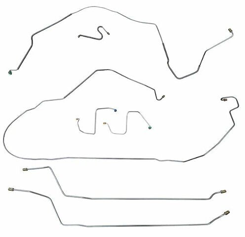67 Chevy Malibu/ Chevelle Convertible Super Sport Drum Brake Line CBK0285SS