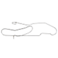 1967 Chevy Malibu w/ Manual Disc Brakes, Complete Brake Line Kit CBK0289SS