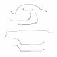 69 Chevy Malibu w/ Power Drum Brakes, Complete Brake Line Kit CBK0296SS