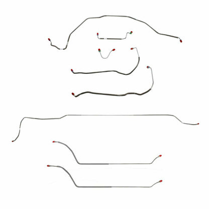 69 Chevy Malibu w/Manual Disc Brakes, Complete Brake Line Kit CBK0298SS - Complete Brake Line Kit Car Part People