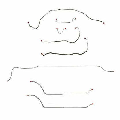 69 Chevy Malibu w/Manual Disc Brakes, Complete Brake Line Kit CBK0298SS