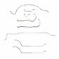 69 Chevy Malibu w/ Power Disc Brakes, Complete Brake Line Kit CBK0299SS