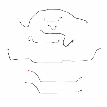 Fits 1969 Chevy Malibu Hardtop w/ Manual Disc, Complete Brake Line Kit CBK0301SS