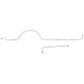 GM Complete Brake Line Kit; Fine Lines-CBK0310SS