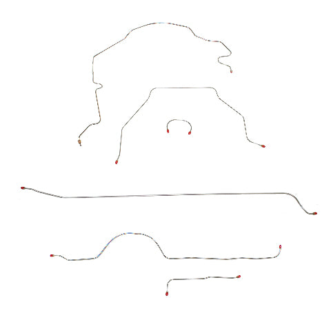 GM Complete Brake Line Kit; Fine Lines-CBK0310SS