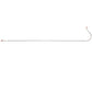 1955-1956 Chevrolet 3200 Complete Brake Line Kit Long Bed Stainless CBK0312SS