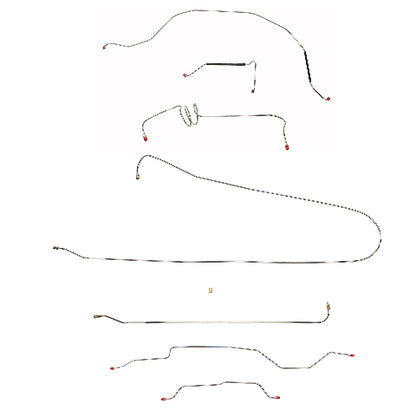 GM Complete Brake Line Kit; Fine Lines-CBK0316SS