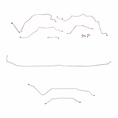 Fits 1967-70 Chevy C10 / GM C1500 Truck 2WD Power Brakes Long Bed CBK0331SS