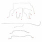 1995-99 Chevrolet Tahoe Complete Brake Line Kit 4 Door 4x4 Stainless CBK0339SS