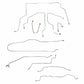 Fits 1995-99 Chevy Suburban, 4WD; Complete Brake Line Kit Stainless CBK0341SS