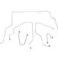 Fits 1995-99 Chevy Suburban, 4WD; Complete Brake Line Kit Stainless CBK0341SS - Complete Brake Line Kit Car Part People