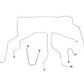 Fits 1995-99 Chevy Suburban, 4WD; Complete Brake Line Kit Stainless CBK0341SS