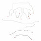 Fits 1995-98 GM 1500 Truck, 4WD, Reg Cab w/ Short Bed, non-Dually Axle CBK0342SS