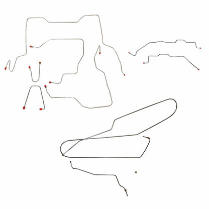 95-00 GM 2500/3500 Truck 4WD, Reg. Cab/Long Bed, non-Dually Axle CBK0346SS