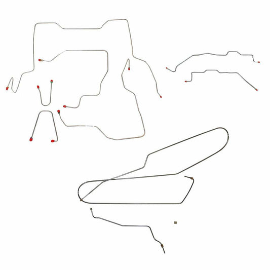 95-00 GM 2500/3500 Truck 4WD, Reg. Cab/Long Bed, non-Dually Axle CBK0346SS