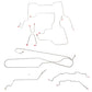 1995-2000 Chevrolet Silverado 2500/3500 Complete Brake Lien Kit 4WD Ext Cab Short Bed SRW CBK0347SS