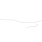 Fits 1995-00 GM 2500/3500 Truck 2WD RegCab/Short Bed, non-Dually Axle CBK0348SS - Complete Brake Line Kit Car Part People