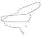 1995-2000 Chevrolet C2500 Complete Brake Line Kit SRW Reg Cab Long Bed Stainless CBK0349SS