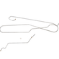 95-00 GM 2500/3500 Truck 2WD, Ext. Cab/Short Bed, non-Dually Axle CBK0350SS - Complete Brake Line Kit Car Part People