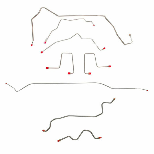 Fits 1998-00 Chevy S10/Blazer, non ZR2 models, 4WD, 4 Door, Rear Disc; CBK0353SS