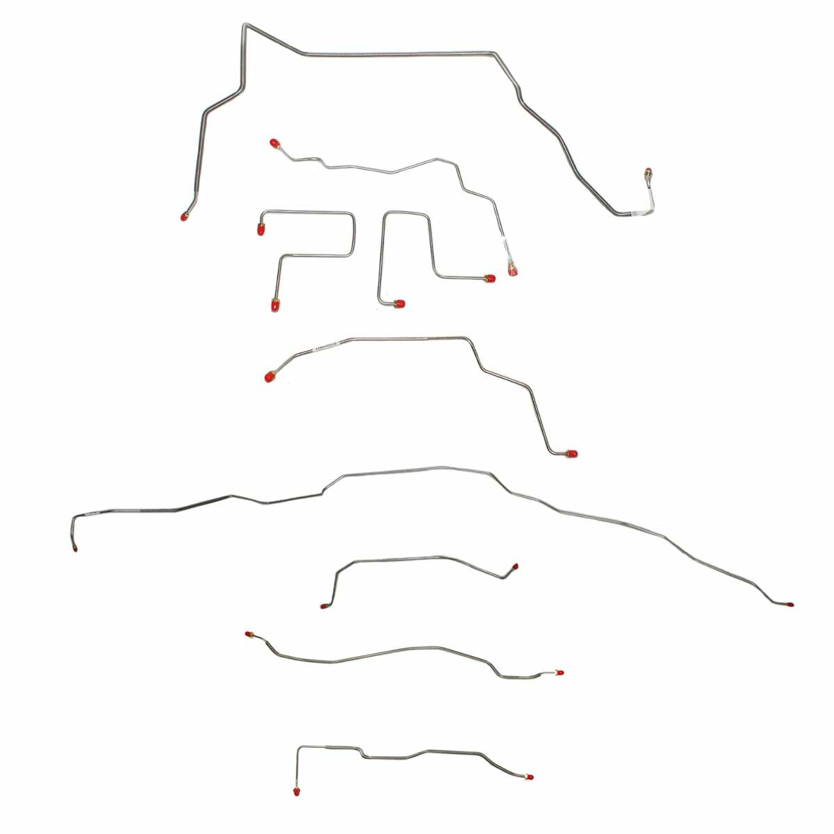 Fits 2001-04 SUV Jimmy/Blazer/ZR2 models 4WD Complete Brake Line CBK0354SS