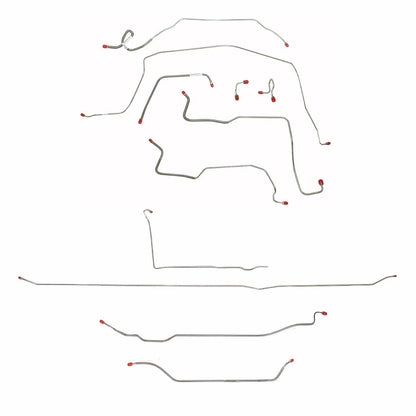 Fits 1971-72 Chevy C10 / GM C1500, 2WD, Standard Brakes, Long Bed CBK0356SS