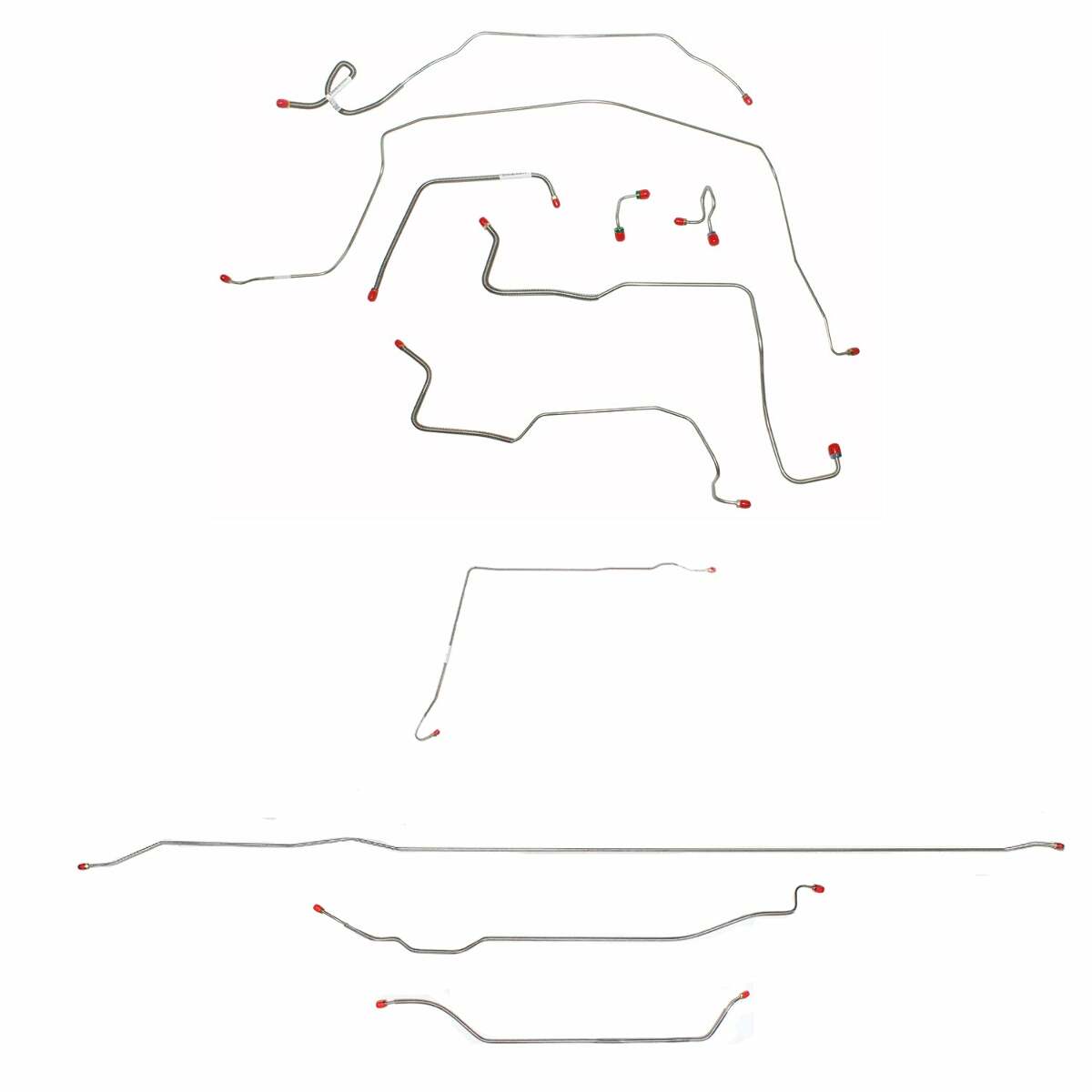 Fits 1971-72 Chevy C10 / GM C1500, 2WD, Standard Brakes, Short Bed CBK0357SS