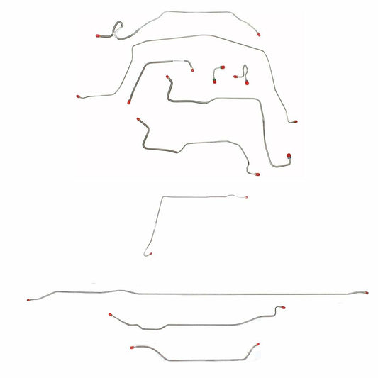 Fits 1971-72 Chevy C10 / GM C1500, 2WD, Standard Brakes, Short Bed CBK0357SS