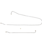 Fits 1963-66 Chevy C10 Short Bed, Power Disc Brake Line Conversion Kit CBK0366SS - Complete Brake Line Kit Car Part People