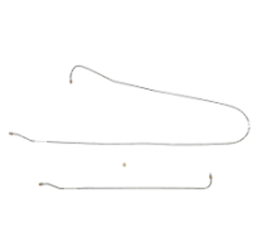 1963-1966 Chevy C10 Short Bed Power Disc Brake Line Conversion Kit CBK0366SS