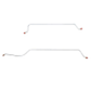 Chevy Complete Brake Line Kit; Fine Lines-CBK0391SS